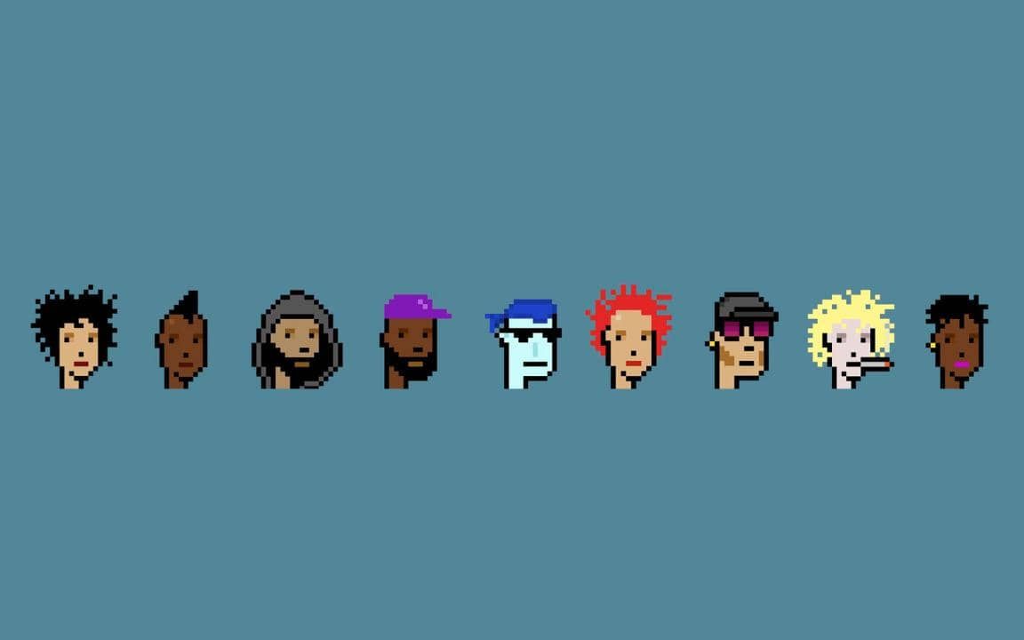 Coleção NFTs CryptoPunks