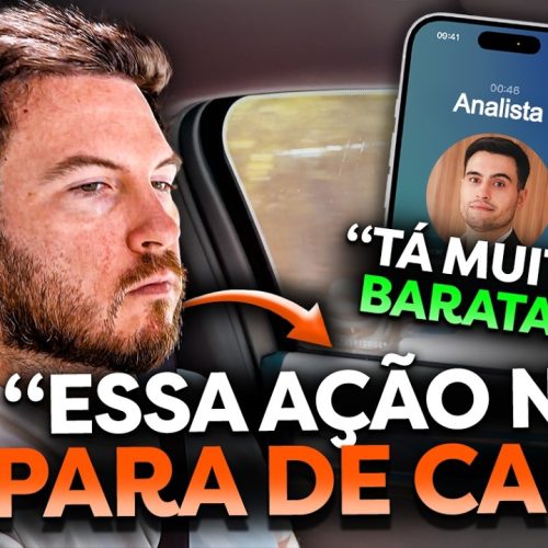 Recebi R$1.070.168,27 em dividendos e comprei uma ação caindo 20%