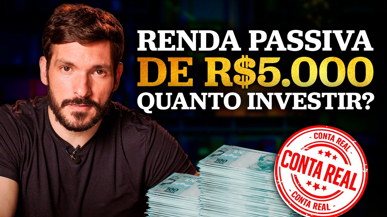 QUANTO INVESTIR EM FUNDOS IMOBILIÁRIOS PARA RECEBER R$5.000 MIL POR MÊS? | Renda passiva com FIIs